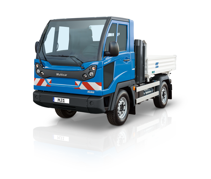 Multifunktionaler Spezialtransporter für hohe Nutzlasten und Anhängelasten.